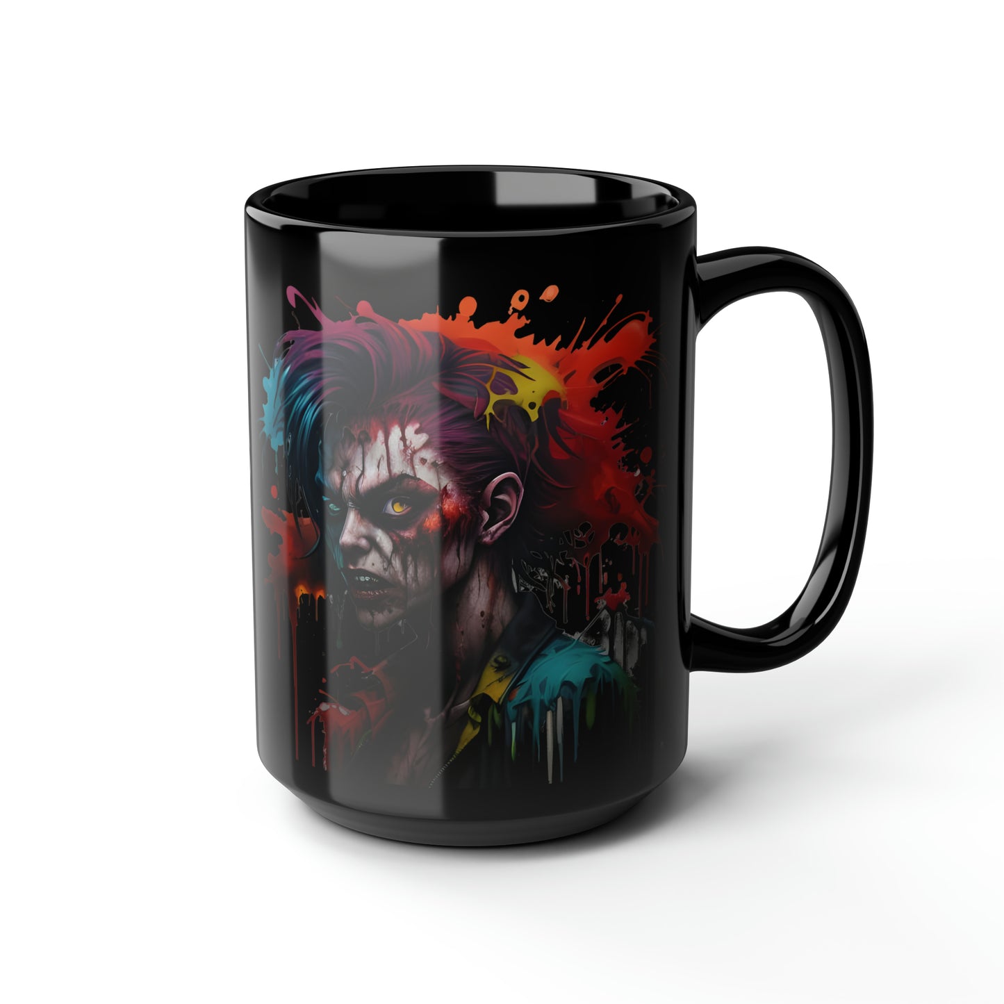 Caffeinated Undead: Vibrant Zombie Brew Mug