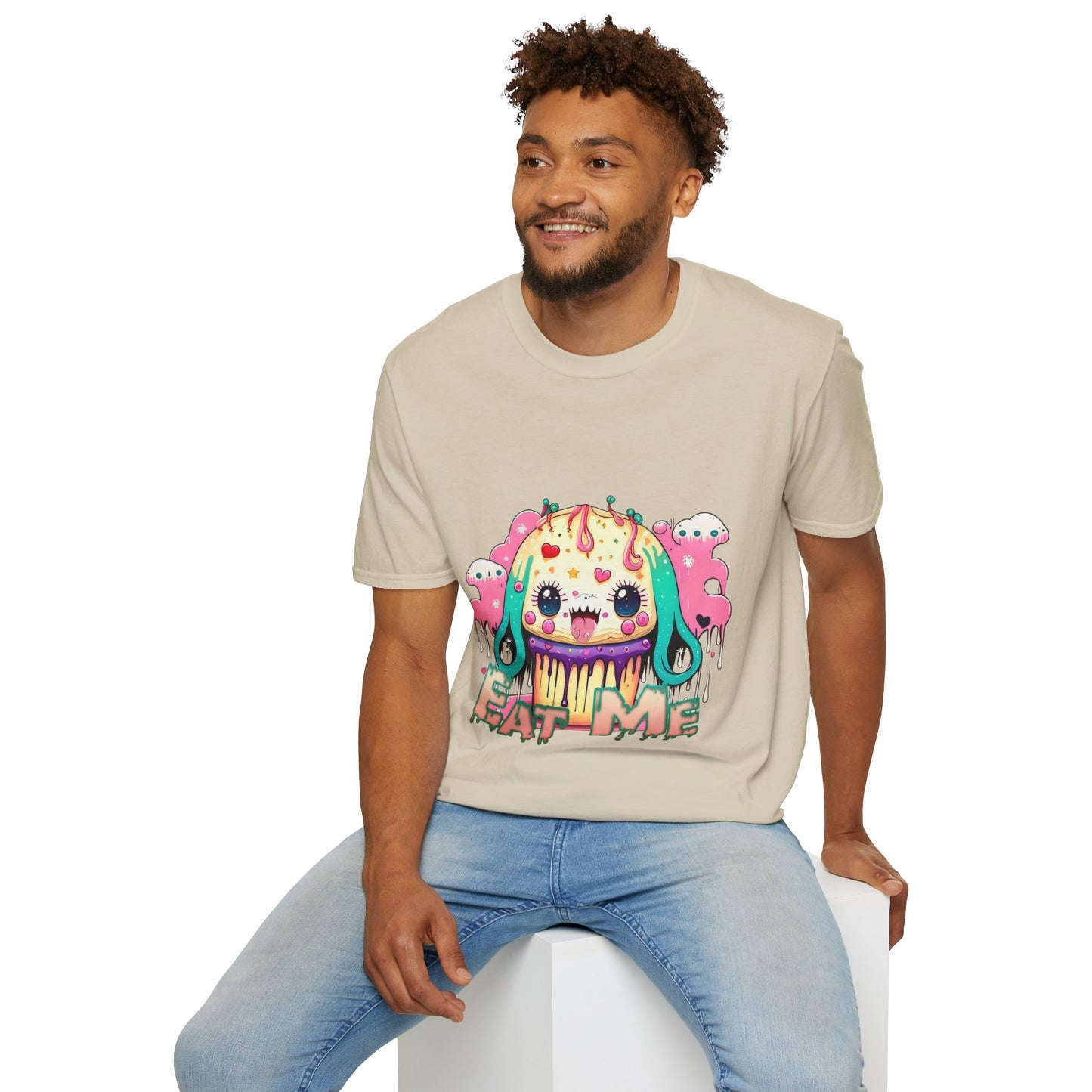 Delectable Danger: Bite Me Cupcake Attire T-Shirt