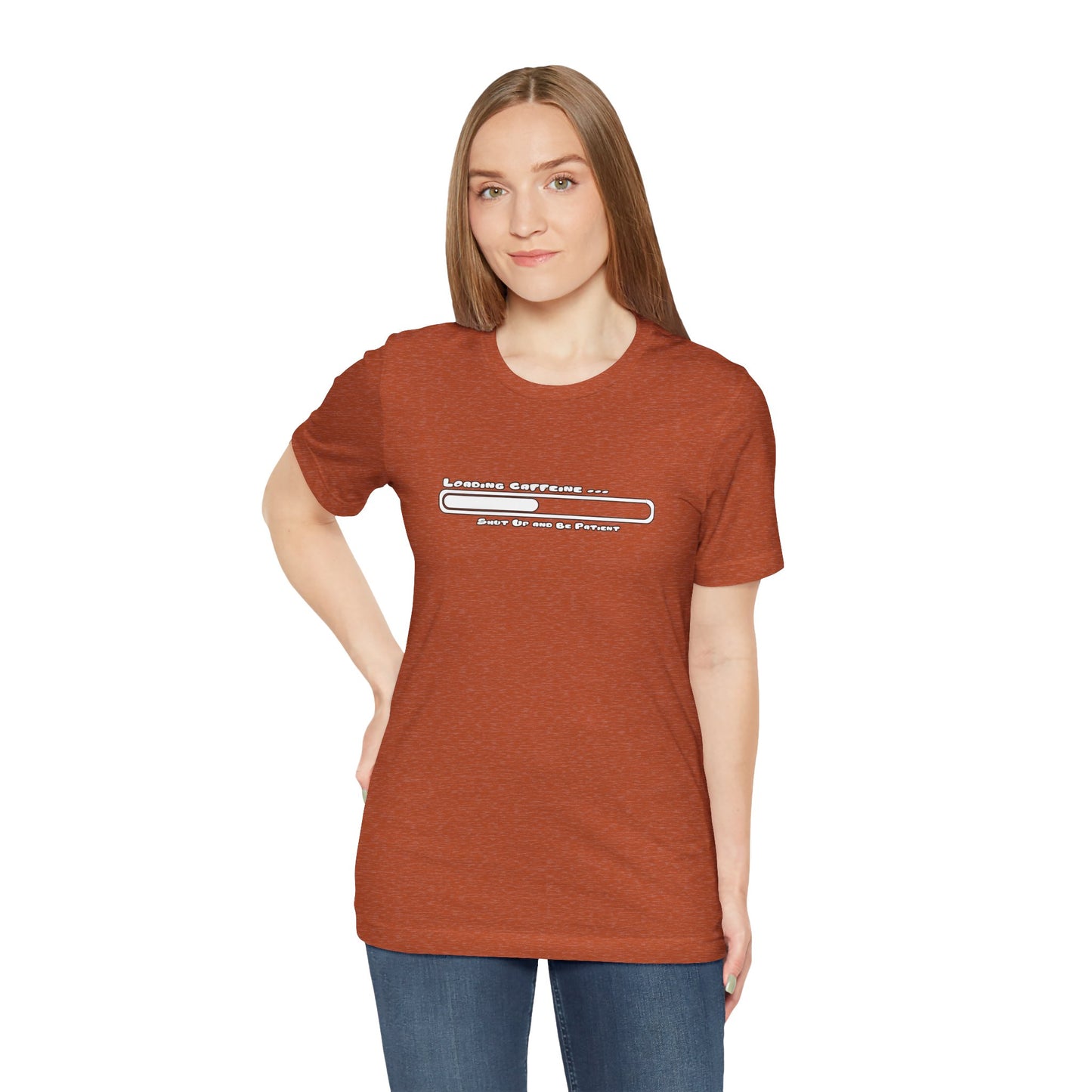 Caffeine Kick Loading: Hush and Wait Tee
