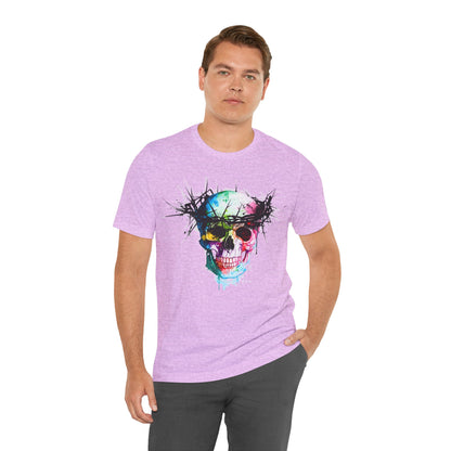 Glowing Grin: Radiant Skull Tee