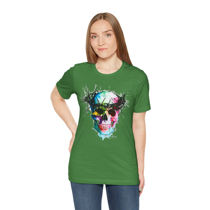 Glowing Grin: Radiant Skull Tee