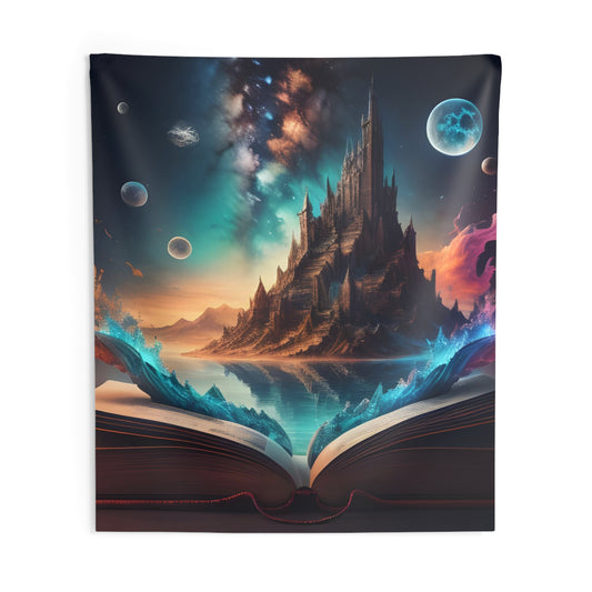 Enchanted Realm Unveiled Wall Tapestry