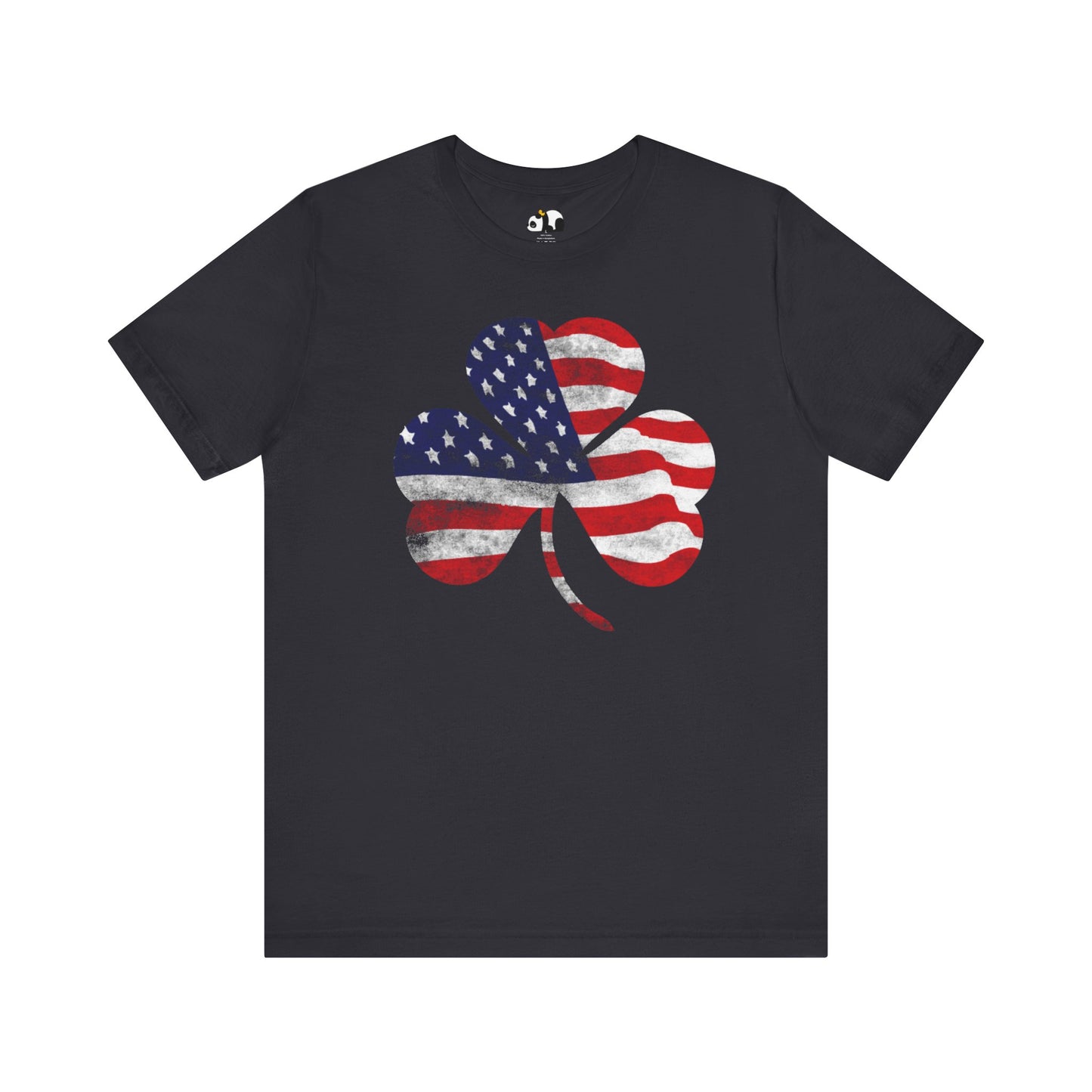 Lucky Land of Liberty: Shamrock Flag Shirt