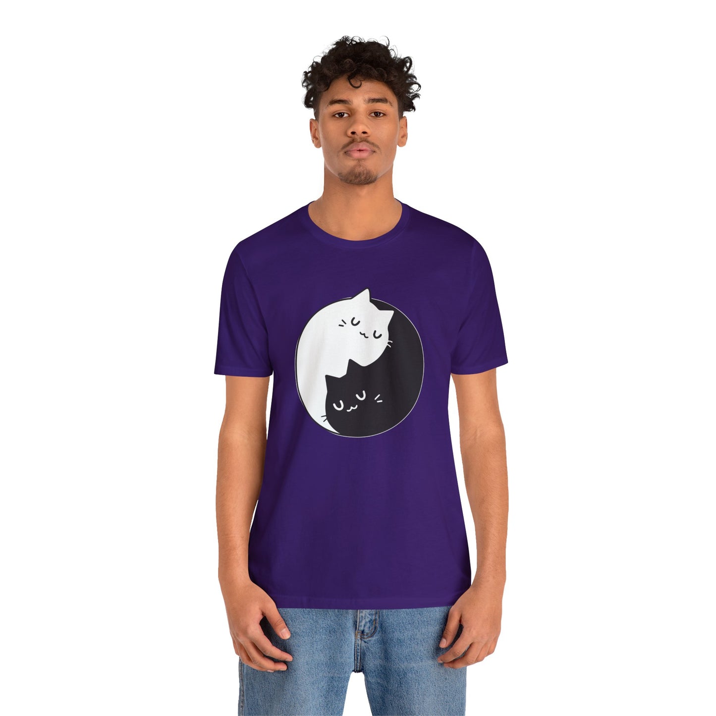 Meow and Zen: Cat Harmony Tee