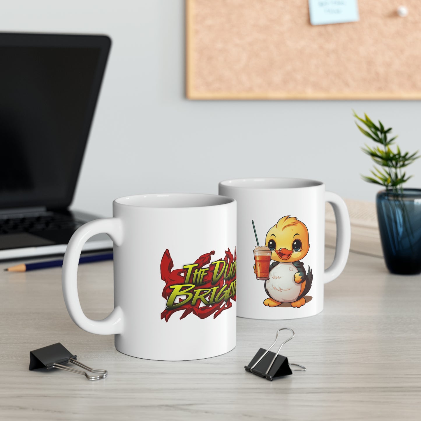 Duck Brigade: Quack and Sip Duck Mug