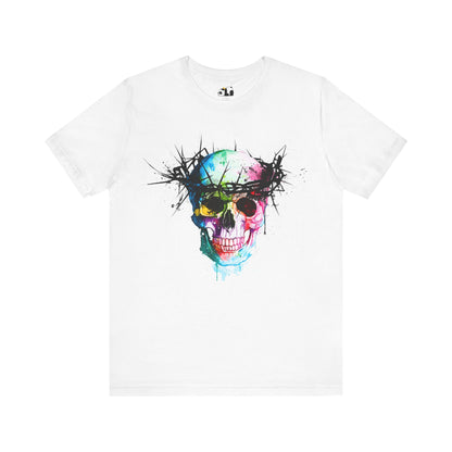 Glowing Grin: Radiant Skull Tee