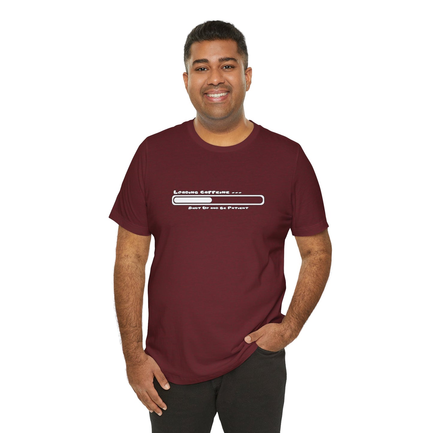 Caffeine Kick Loading: Hush and Wait Tee