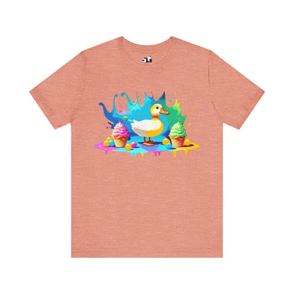 Ducky Delights: Quackin' Good Ice Cream Tee