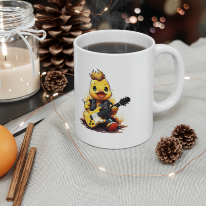 Duck Brigade: Duckin' Strings Guitarist Duck Mug