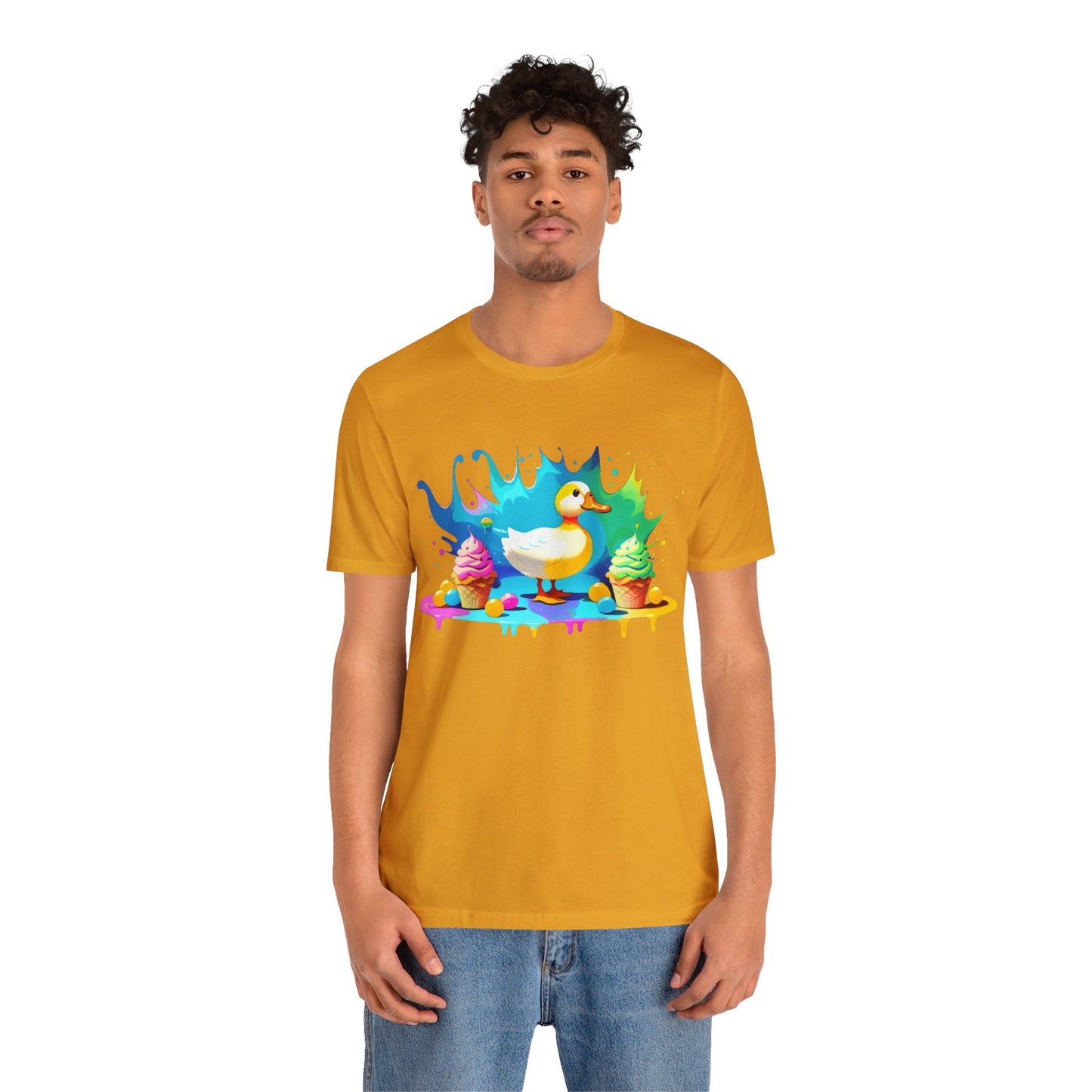 Ducky Delights: Quackin' Good Ice Cream Tee