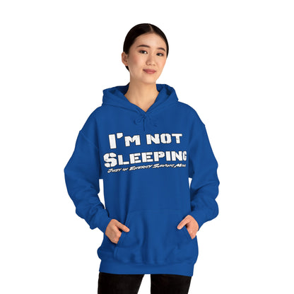 Restful Recharge: Not Sleeping Hoodie