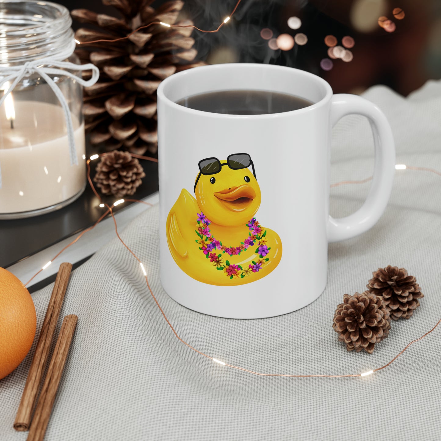 Duck Brigade: Island Quacker Aloha Duck Mug