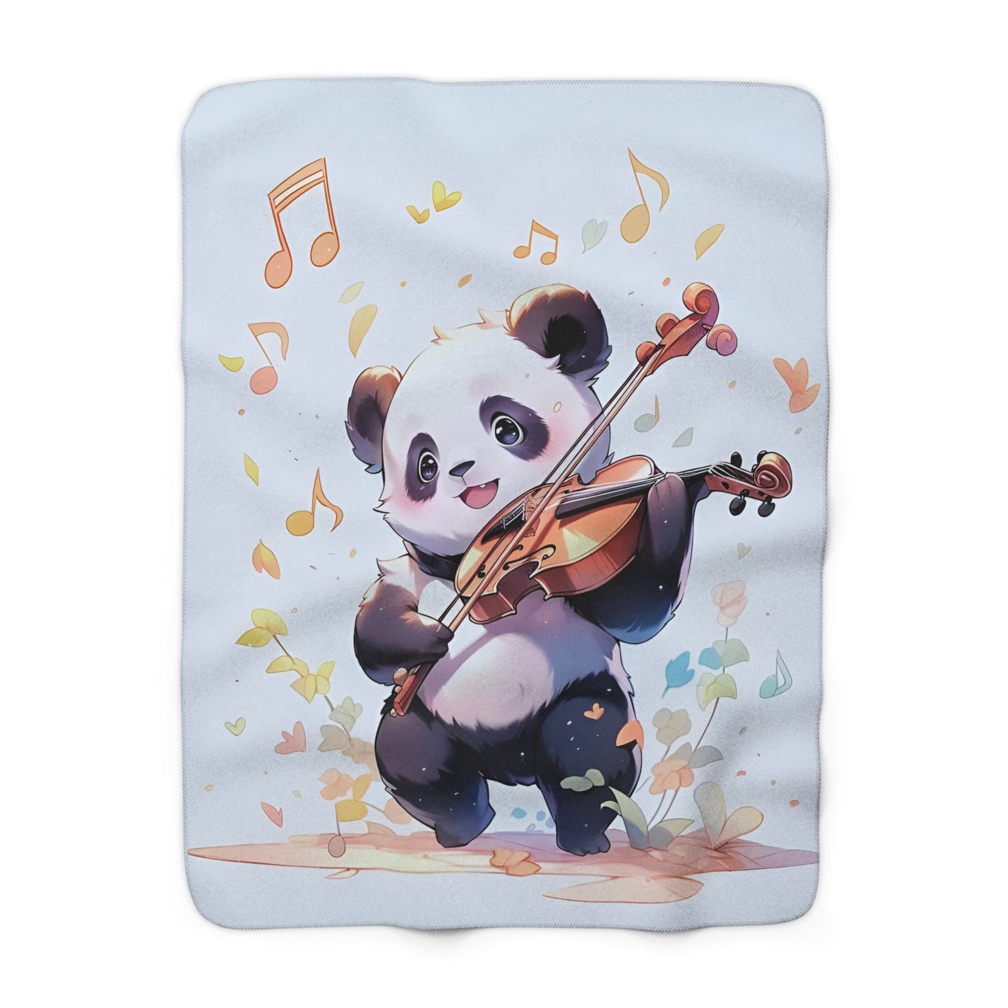 Mystical Melodies: Dancing Bard Panda Sherpa Bliss