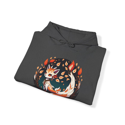 Flaming Blaze of the Mystic Fox hoodie