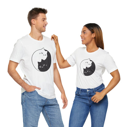 Meow and Zen: Cat Harmony Tee