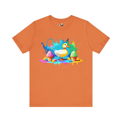 Ducky Delights: Quackin' Good Ice Cream Tee