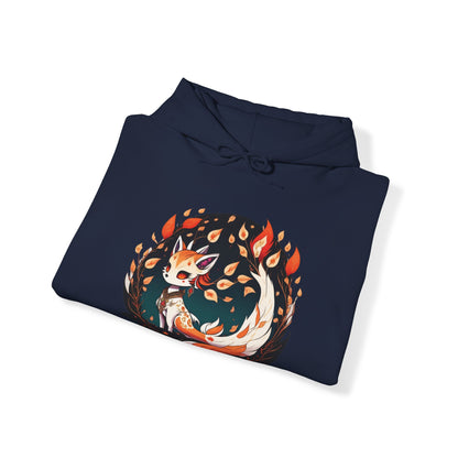 Flaming Blaze of the Mystic Fox hoodie