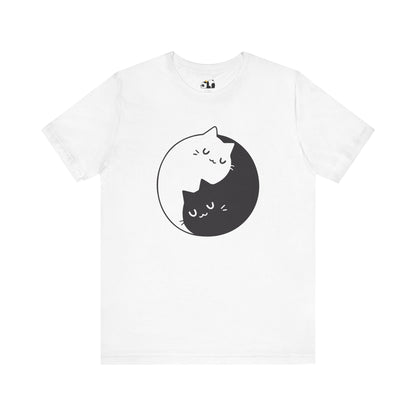 Meow and Zen: Cat Harmony Tee