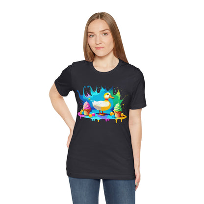 Ducky Delights: Quackin' Good Ice Cream Tee