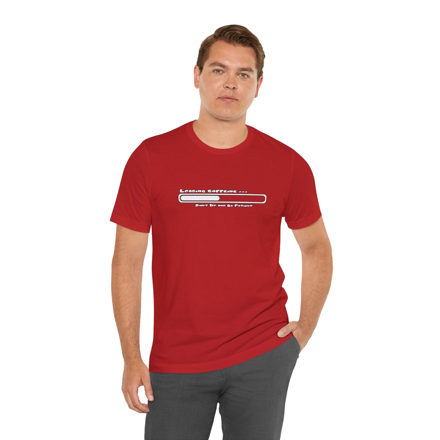 Caffeine Kick Loading: Hush and Wait Tee