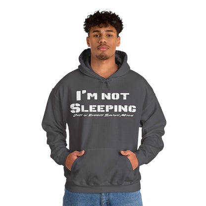 Restful Recharge: Not Sleeping Hoodie