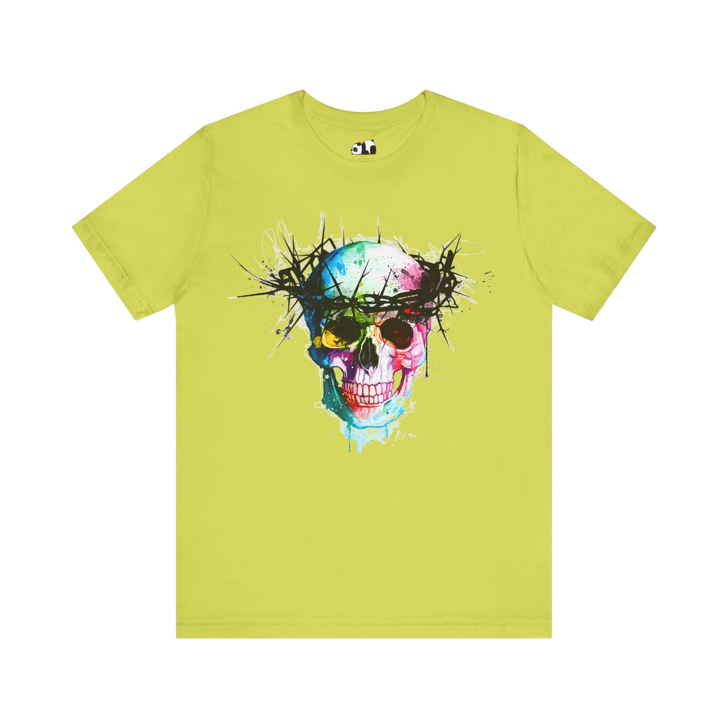 Glowing Grin: Radiant Skull Tee