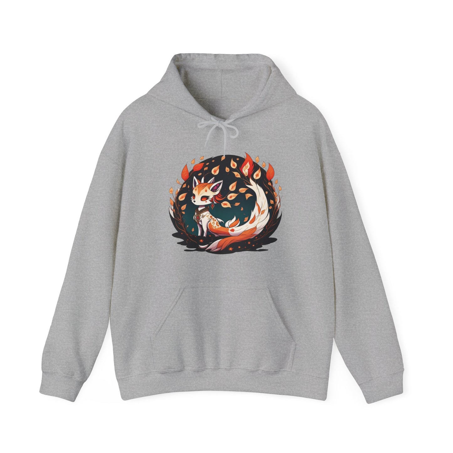 Flaming Blaze of the Mystic Fox hoodie