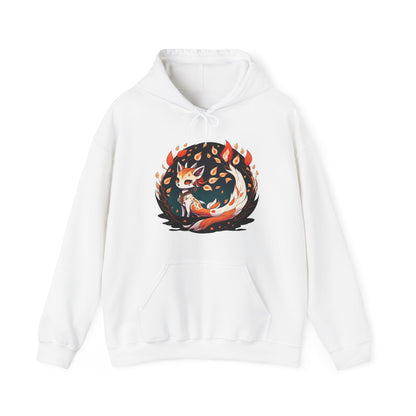 Flaming Blaze of the Mystic Fox hoodie