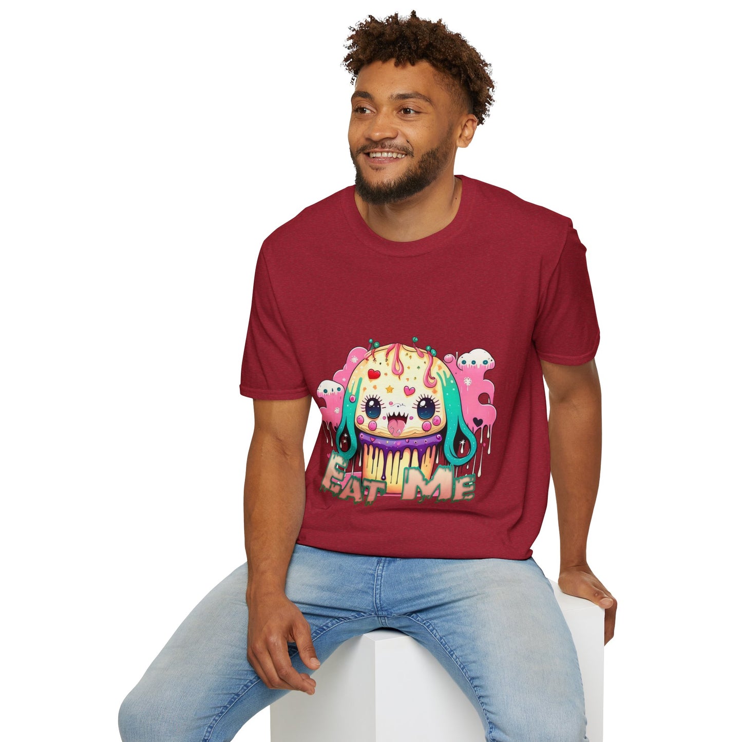 Delectable Danger: Bite Me Cupcake Attire T-Shirt