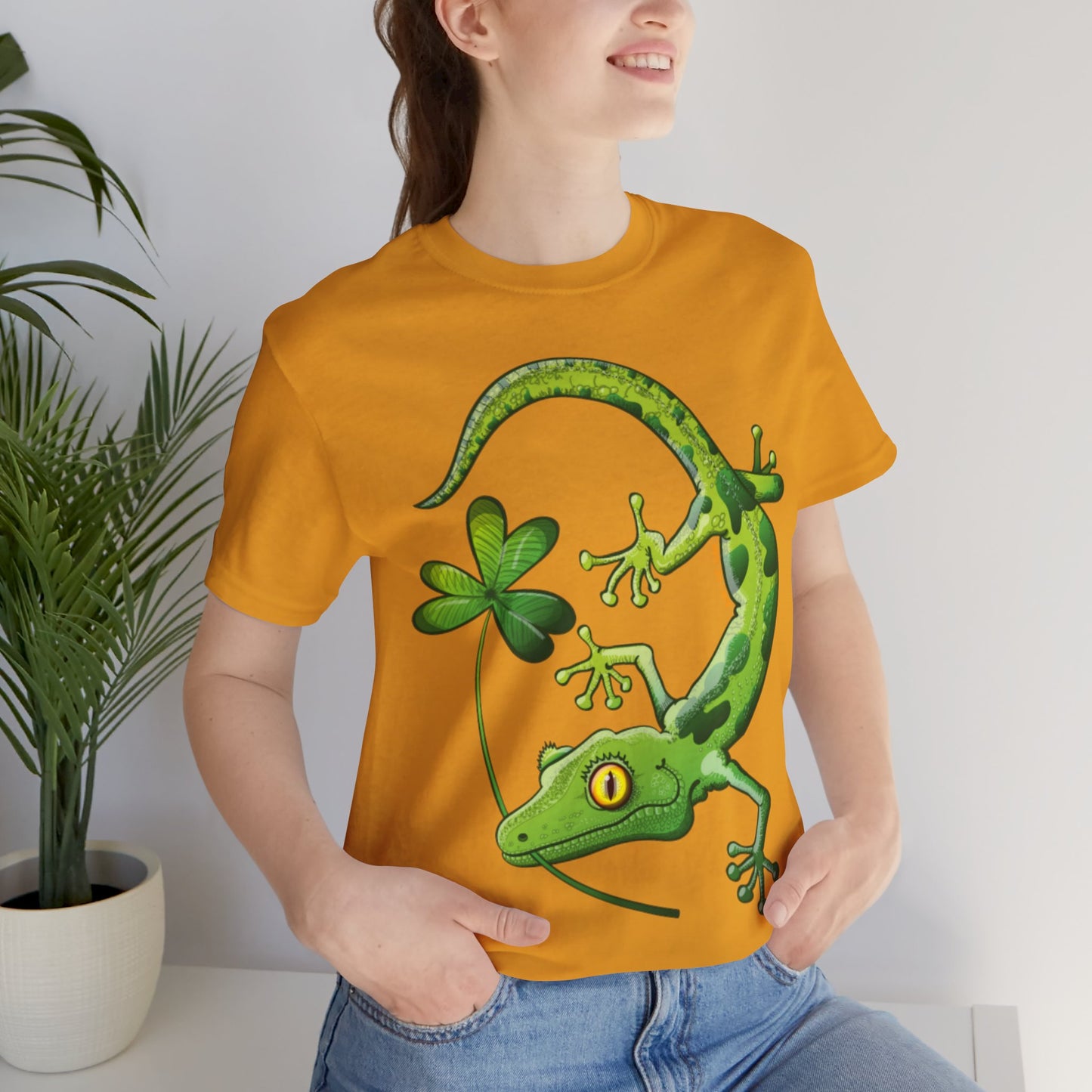 Shamrock Gecko: I'm Lucky Tee