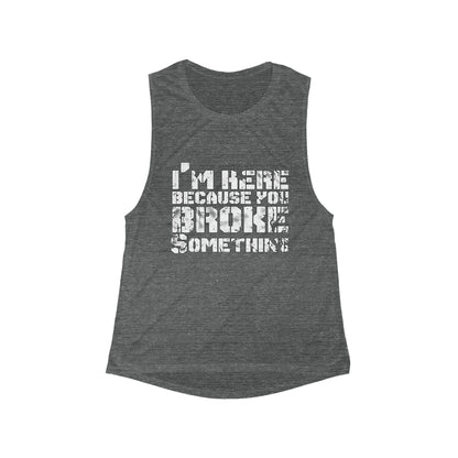 Broken? I Got This: Female Power Muscle Tee