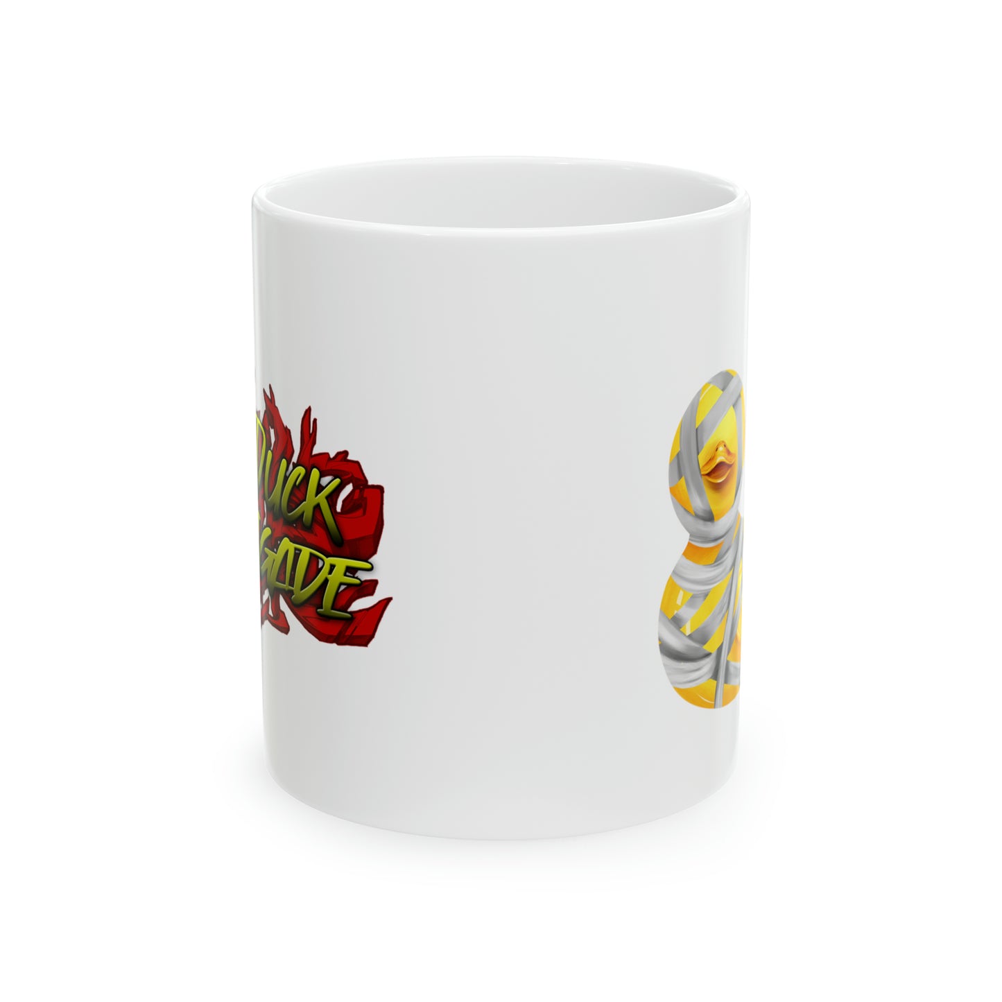 Duck Brigade: Quackin' Curses Mummy Duck Mug