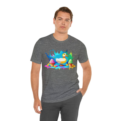 Ducky Delights: Quackin' Good Ice Cream Tee