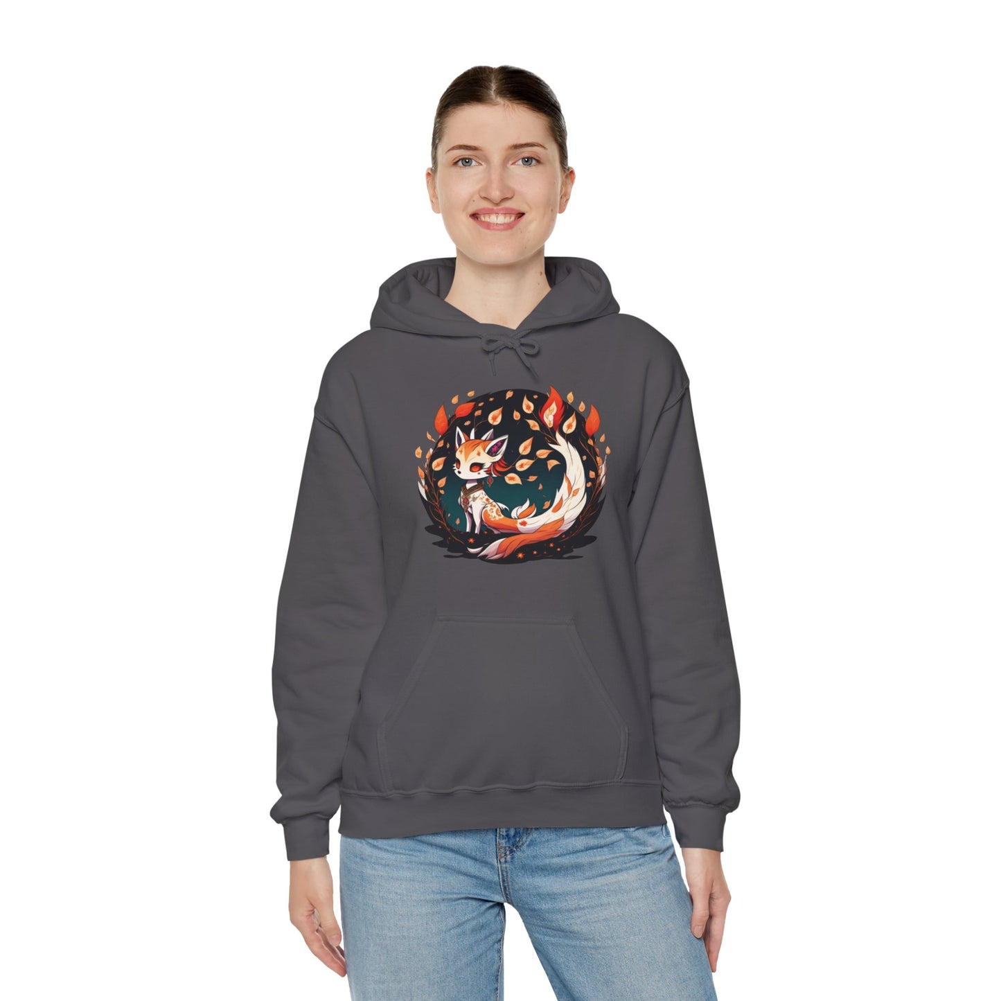 Flaming Blaze of the Mystic Fox hoodie