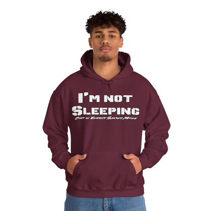 Restful Recharge: Not Sleeping Hoodie