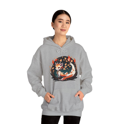 Flaming Blaze of the Mystic Fox hoodie