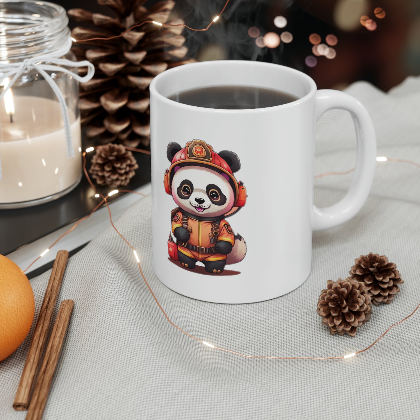 Panda Syndicate: Inferno Defender Mug