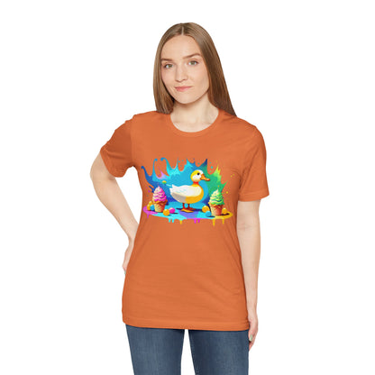 Ducky Delights: Quackin' Good Ice Cream Tee