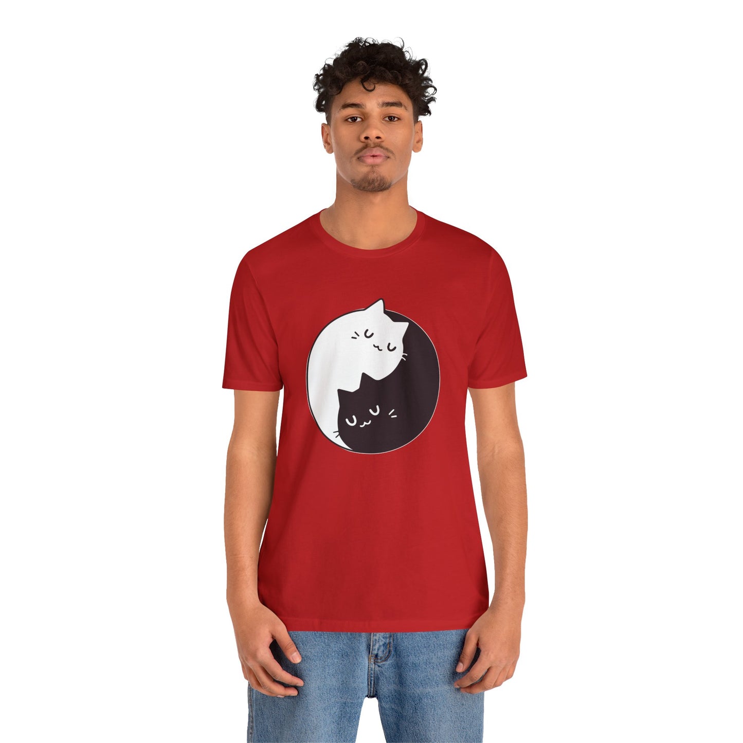 Meow and Zen: Cat Harmony Tee