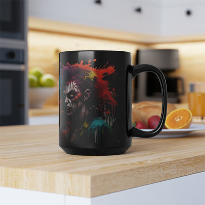 Caffeinated Undead: Vibrant Zombie Brew Mug