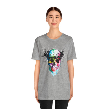 Glowing Grin: Radiant Skull Tee