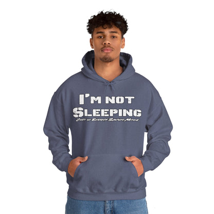 Restful Recharge: Not Sleeping Hoodie