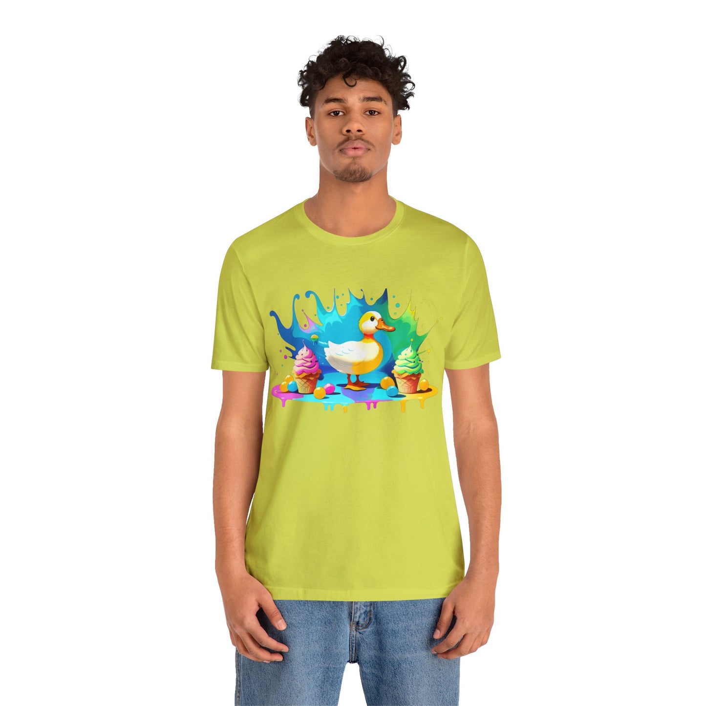 Ducky Delights: Quackin' Good Ice Cream Tee