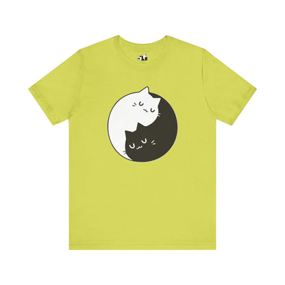 Meow and Zen: Cat Harmony Tee