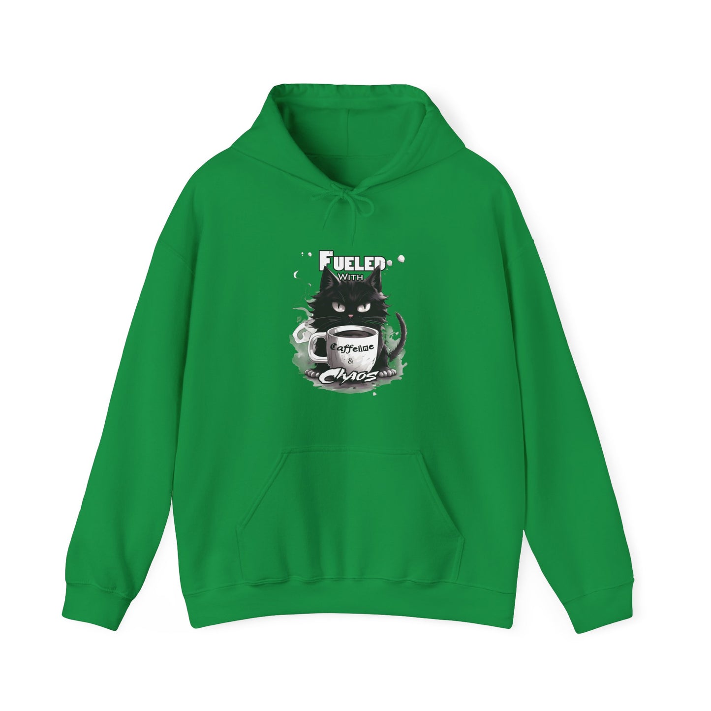 Caffeine & Chaos Catalyst: Hoodie of High-Energy Rebellion