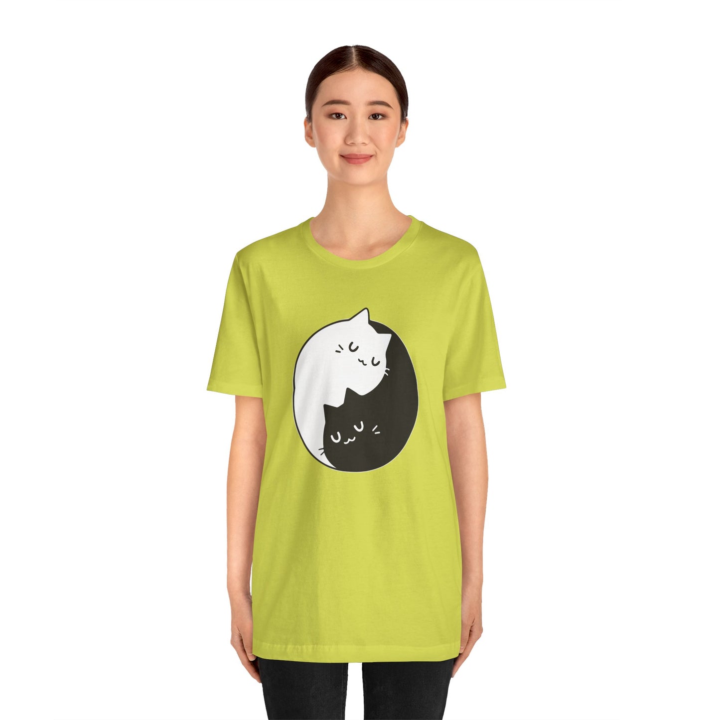 Meow and Zen: Cat Harmony Tee