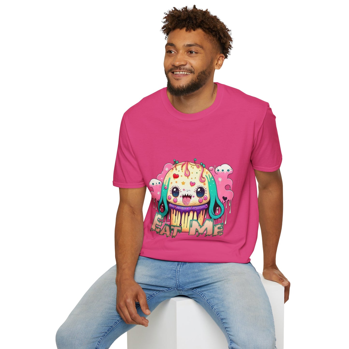 Delectable Danger: Bite Me Cupcake Attire T-Shirt