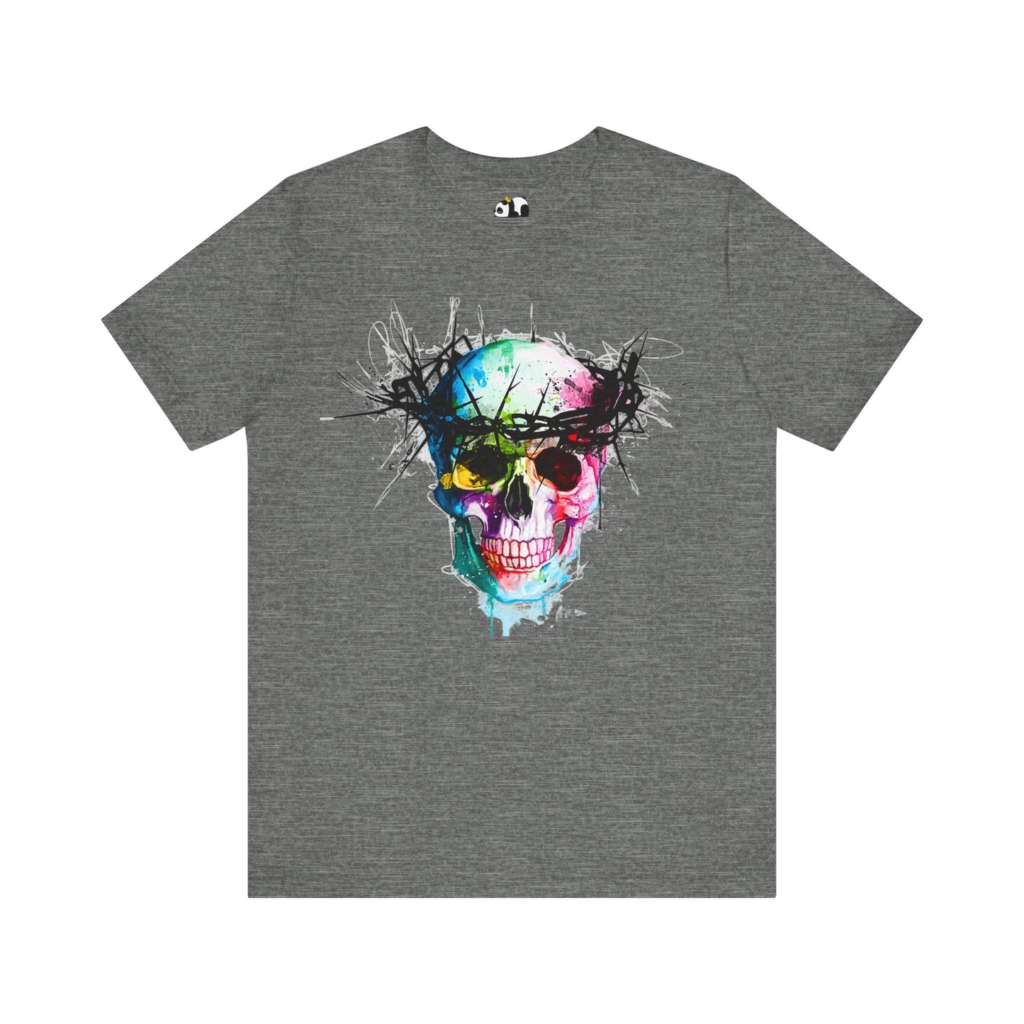 Glowing Grin: Radiant Skull Tee