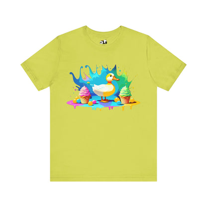 Ducky Delights: Quackin' Good Ice Cream Tee