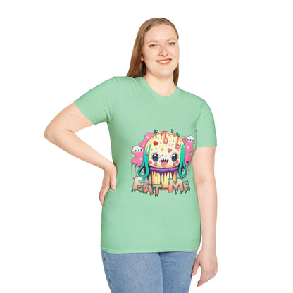 Delectable Danger: Bite Me Cupcake Attire T-Shirt